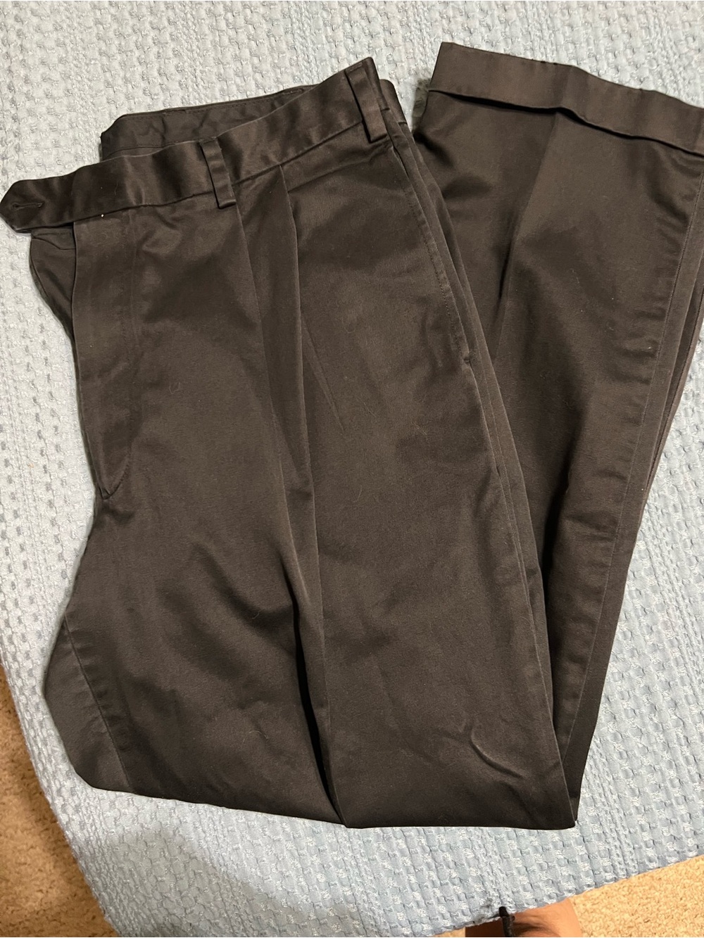Jos. A. Bank Black Dress Pants - Tailored Pleat Front